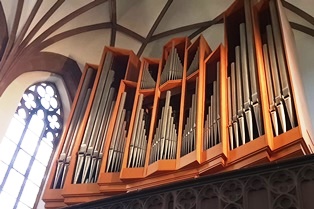 Orgel in der Dreikönigskirche Frankfurt am Main