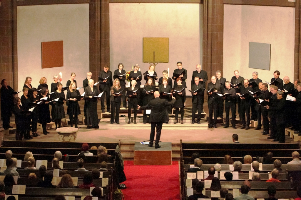 A-cappella-Konzert des Kurt-Thomas-Kammerchores in der Dreikönigskirche Frankfurt am Main | Leitung: Andreas Köhs