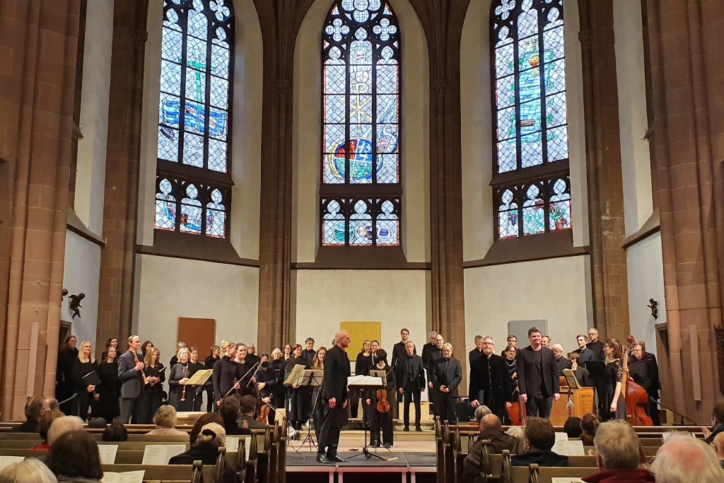 Chorkonzert des Kurt-Thomas-Kammerchores in der Dreikönigskirche Frankfurt am Main