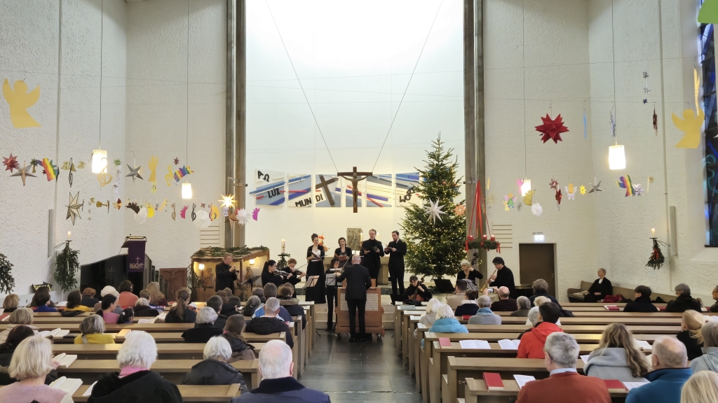 Kantatengottesdienst zum 4. Advent in der Erlöserkirche Frankfurt-Oberrad